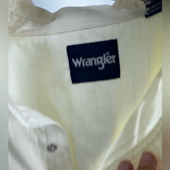 Mens vintage Wrangler Pearl snap 2XL button down - Picture 5 of 6